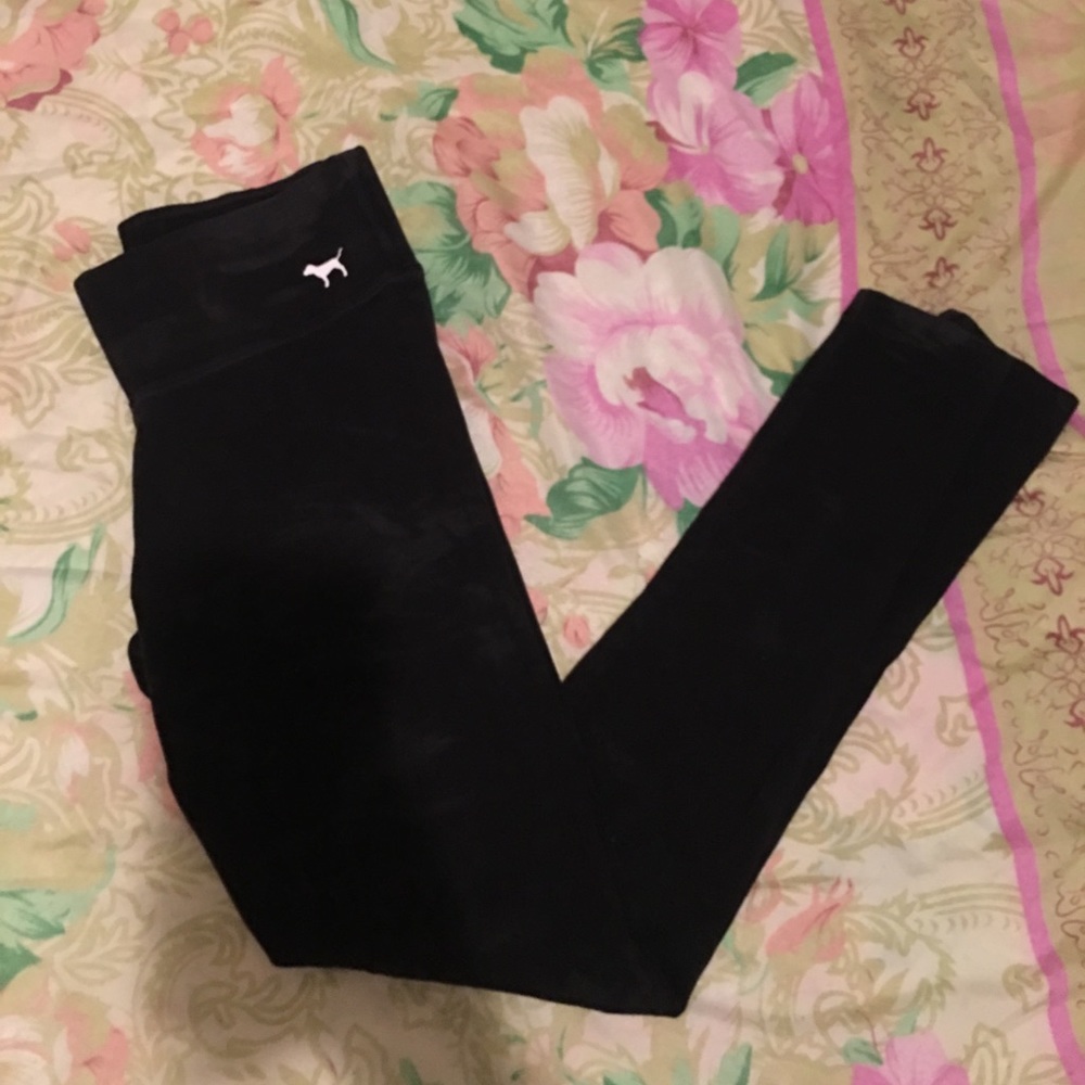 Black Victoria secret pink! Leggings